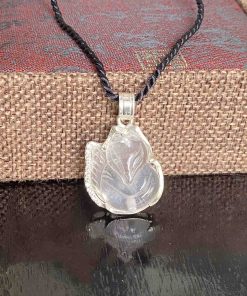 Vòng Cổ Thạch Anh Tự Nhiên Dây Rút Điều Chỉnh